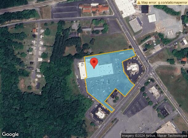  291 N Talbert Blvd, Lexington, NC Parcel Map