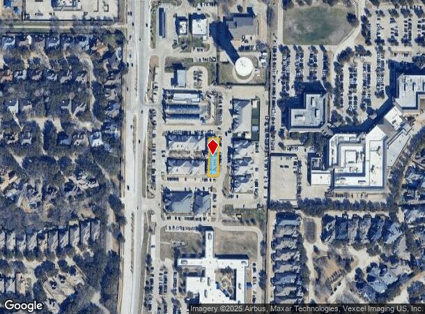  3140 Legacy Dr, Frisco, TX Parcel Map