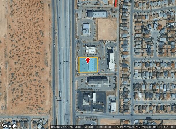 3624 Joe Battle Blvd, El Paso, TX Parcel Map