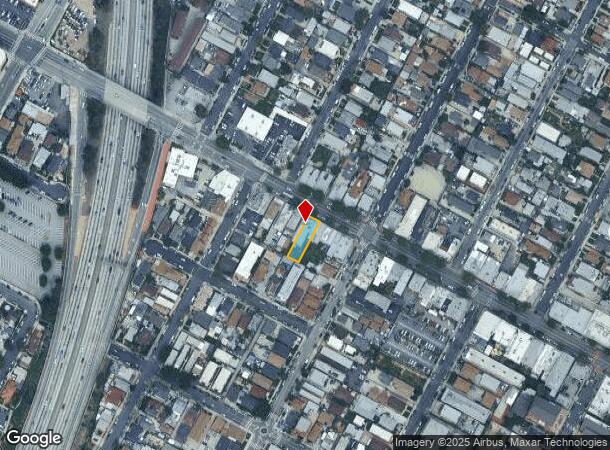 2018 E Cesar E Chavez Ave, Los Angeles, CA Parcel Map