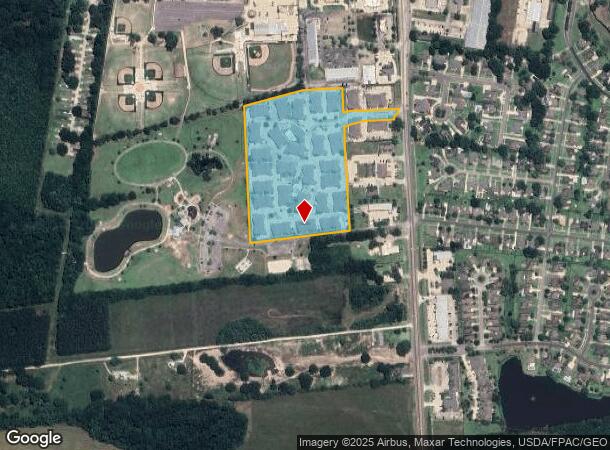 20051 Old Scenic Hwy, Zachary, LA Parcel Map