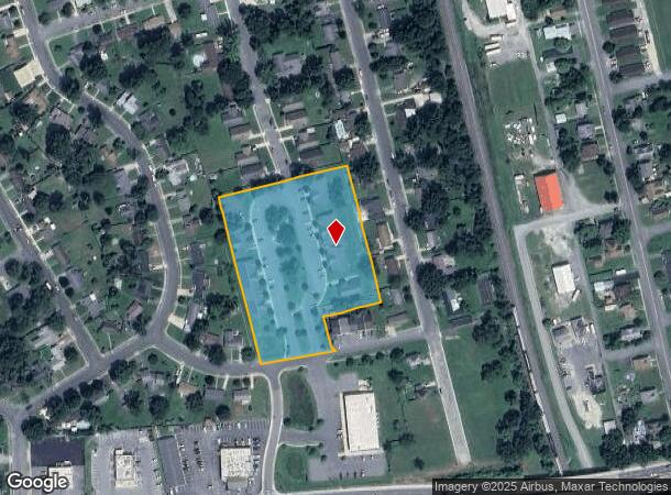 501 Cypress, Seaford, DE Parcel Map