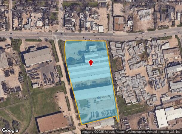 4606 Singleton Blvd, Dallas, TX Parcel Map