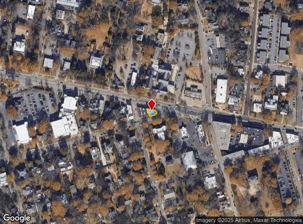  491 Prince Ave, Athens, GA Parcel Map