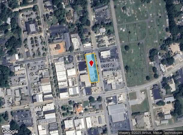 133 N Midland Ave, Monroe, GA Parcel Map