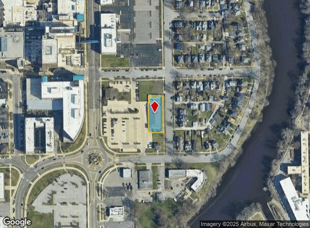  521 N Saint Joseph St, South Bend, IN Parcel Map