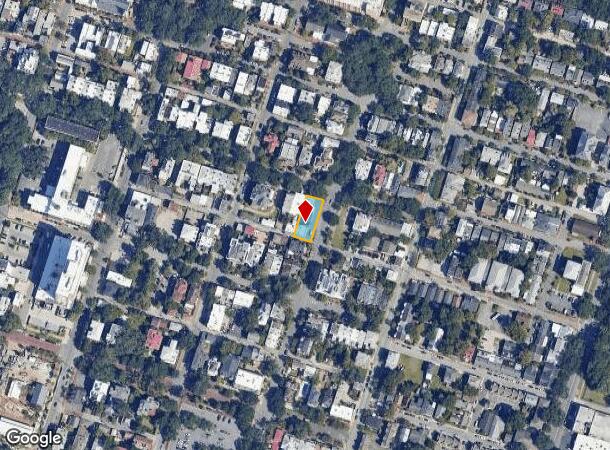  501 Habersham St, Savannah, GA Parcel Map