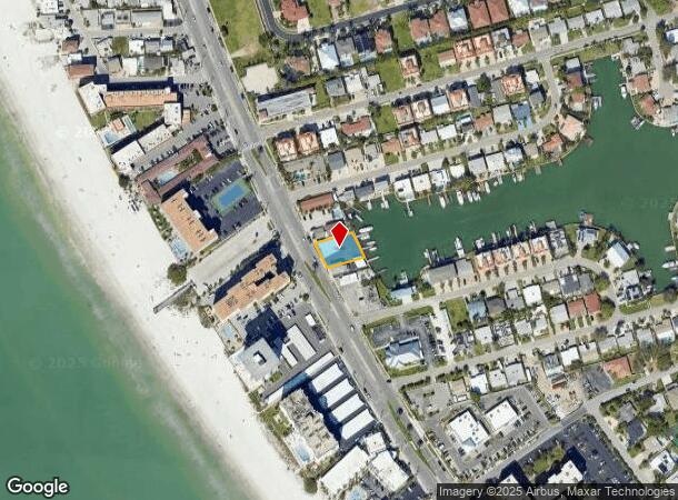  17477 Gulf Blvd, Redington Shores, FL Parcel Map