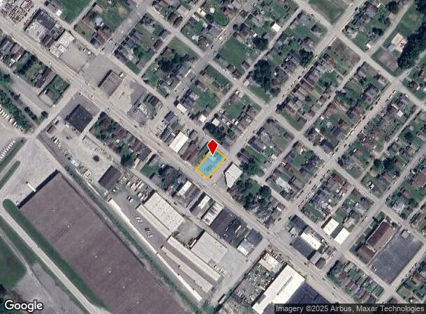  2925 Walnut St, Mckeesport, PA Parcel Map