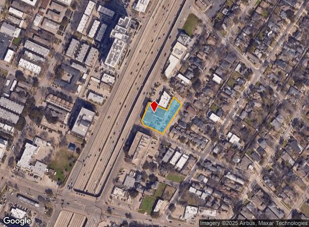  4300 N Central Expy, Dallas, TX Parcel Map