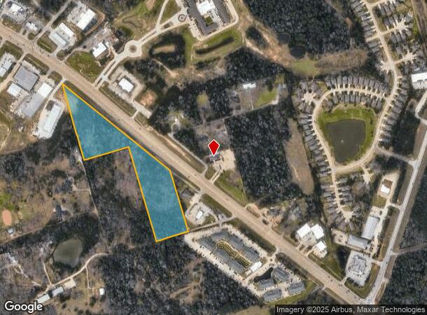  5104 W Davis St, Conroe, TX Parcel Map