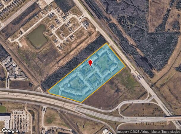  7500 Emmett F Lowry Expy, Texas City, TX Parcel Map