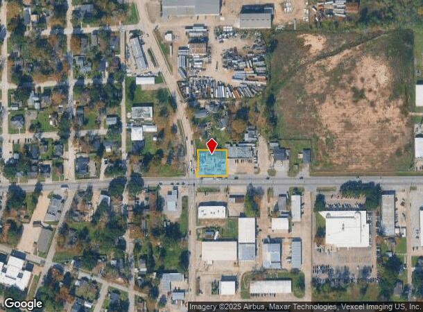  1003 E 1St St E, Humble, TX Parcel Map