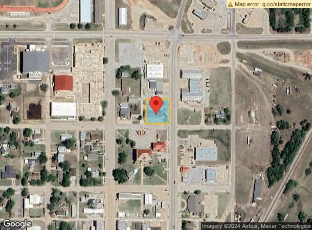  305 N 1St St, Medford, OK Parcel Map