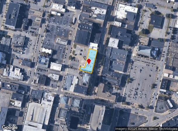  622 Main St, Buffalo, NY Parcel Map