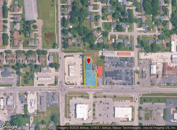 1729 E Commercial Ave, Lowell, IN Parcel Map