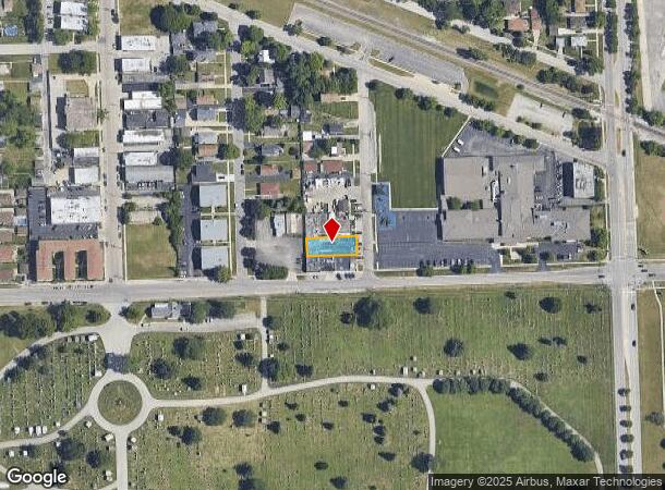 10 N Elm St, Hillside, IL Parcel Map