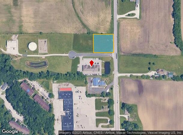  186 Professional Ct, Hebron, IN Parcel Map