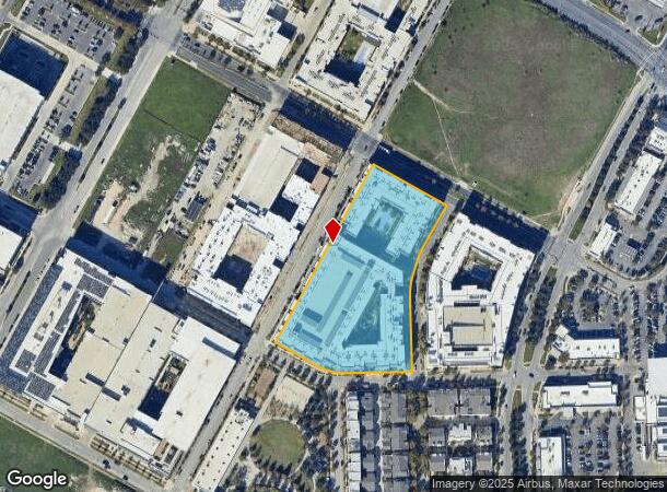  2401 Aldrich St, Austin, TX Parcel Map