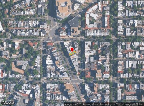  1735 Connecticut Ave Nw, Washington, DC Parcel Map