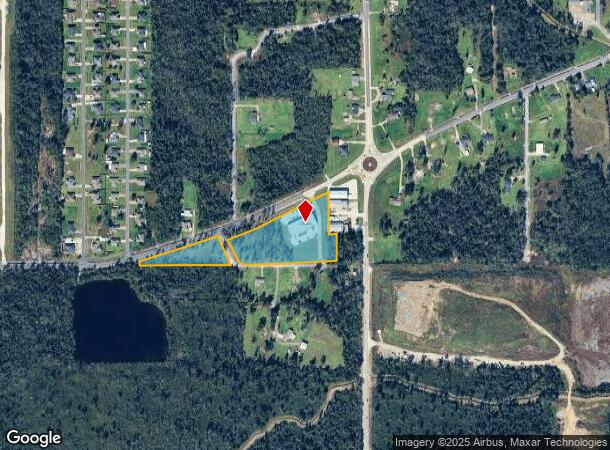3524 E Burton St, Sulphur, LA Parcel Map
