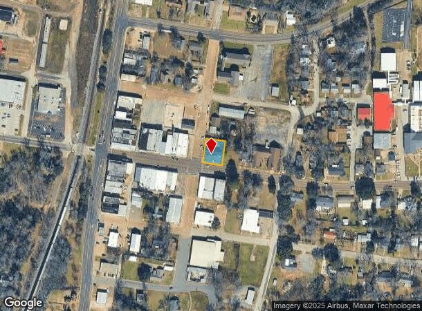  201 E Henderson St, Overton, TX Parcel Map