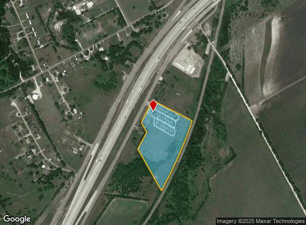  18615 N Interstate 35, Bruceville, TX Parcel Map