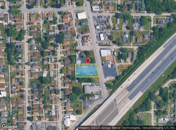 14540 S Western Ave, Posen, IL Parcel Map