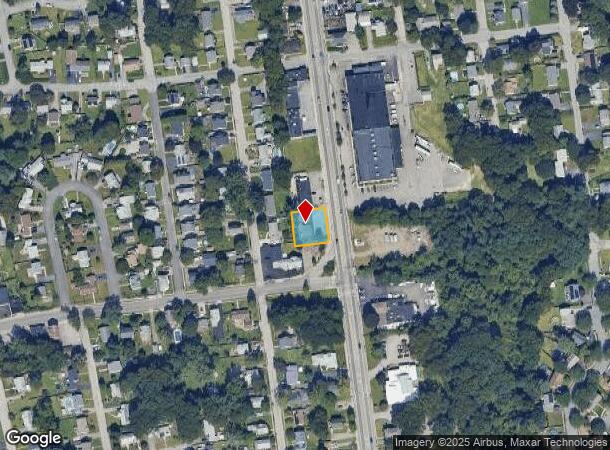  1893 Elmwood Ave, Warwick, RI Parcel Map