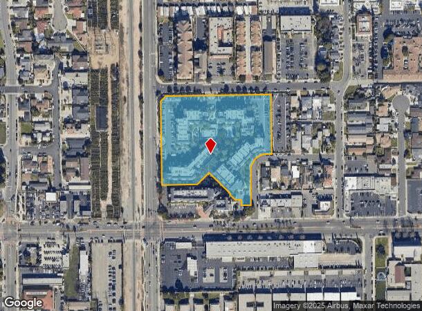 13920 Hoover St, Westminster, CA Parcel Map