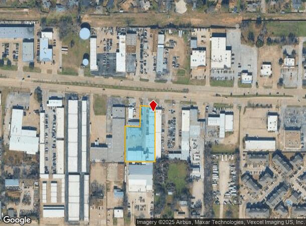  2002 W Pioneer Pkwy, Pantego, TX Parcel Map