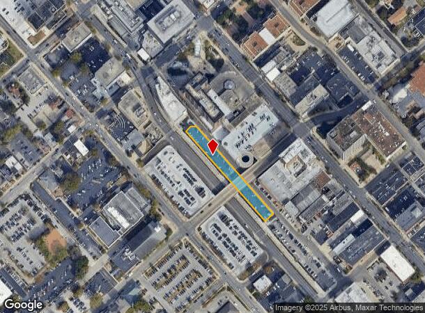  151 E Vine St, Lexington, KY Parcel Map