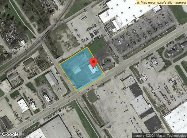  2608 N 6Th St, Vincennes, IN Parcel Map