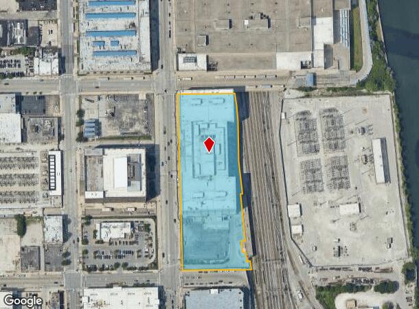  801 S Canal St, Chicago, IL Parcel Map