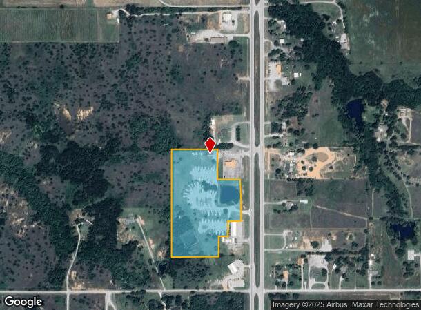 165861 S Highway 81, Marlow, OK Parcel Map