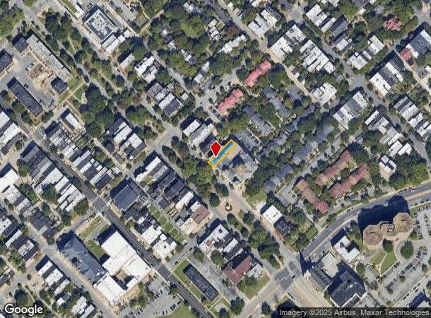 1313 Eutaw Pl, Baltimore, MD Parcel Map