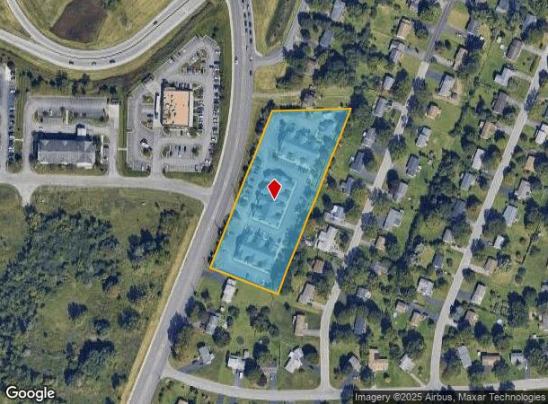 2100 Hylan Dr, Rochester, NY Parcel Map