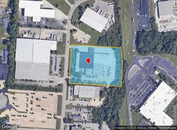  411 Circle Freeway Dr, West Chester, OH Parcel Map