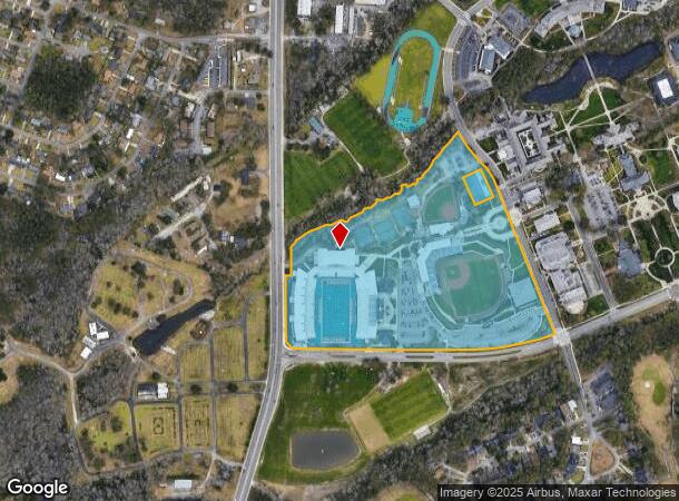 540 University Blvd, Conway, SC Parcel Map