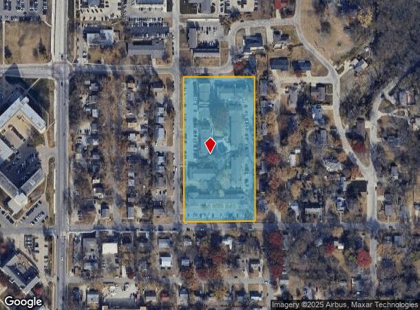 1422 Mccain Ln, Manhattan, KS Parcel Map