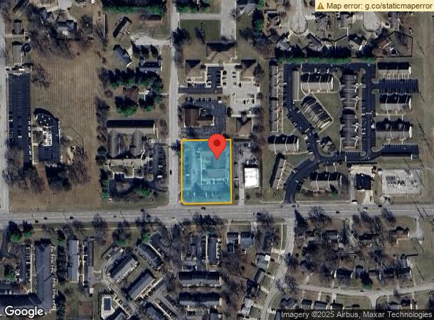  2545 Fox Pointe Dr, Columbus, IN Parcel Map