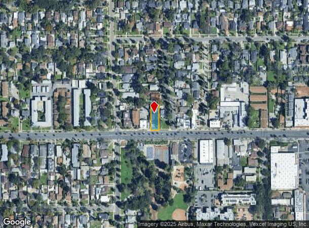  685 E Washington Blvd, Pasadena, CA Parcel Map