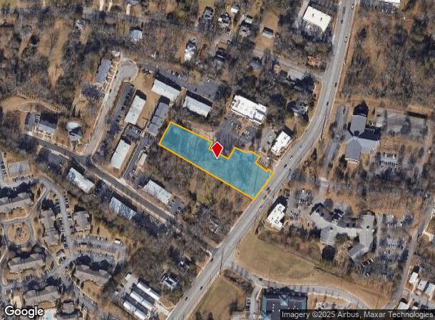  245 North Ave, Athens, GA Parcel Map