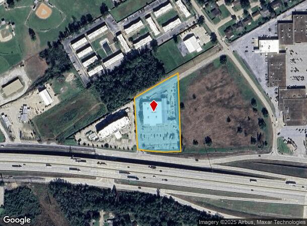 2020 Lutcher Dr, Orange, TX Parcel Map