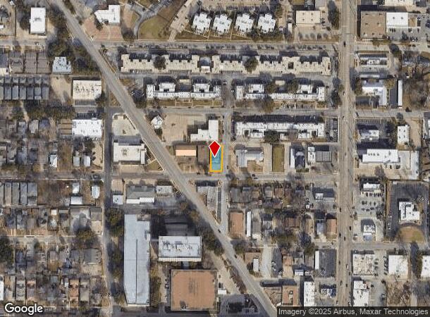 3200 W 4Th St, Fort Worth, TX Parcel Map