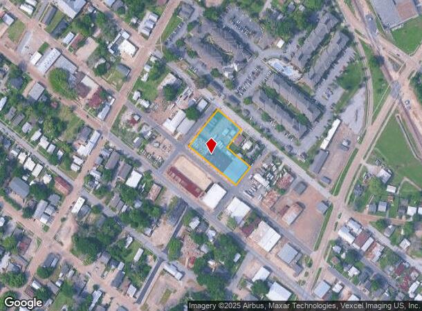 515 E Convent St, Lafayette, LA Parcel Map