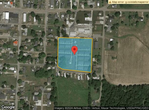  207 E Walnut St, Danville, OH Parcel Map