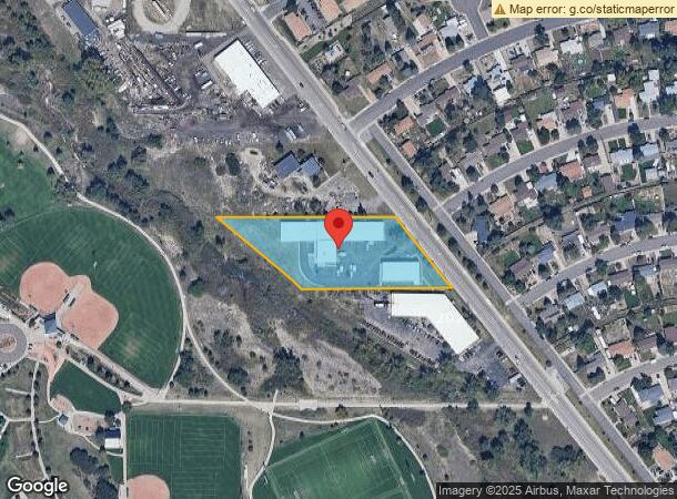  607 S Gilbert St, Castle Rock, CO Parcel Map