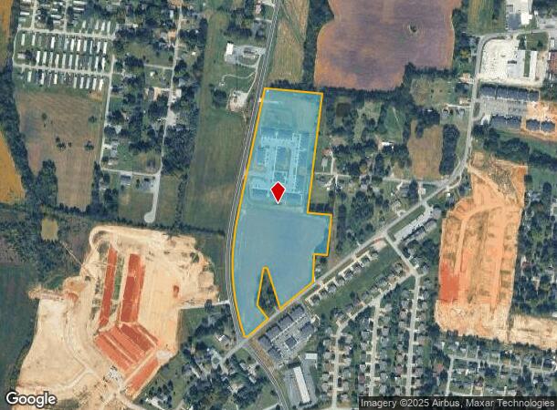 Springfield Rd, Franklin, KY Parcel Map