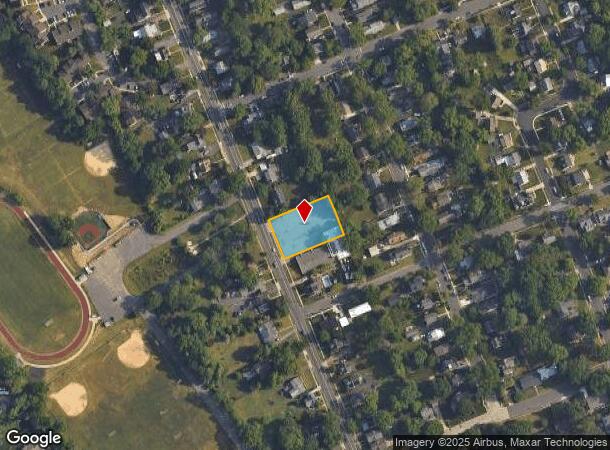  285 S Church St, Moorestown, NJ Parcel Map